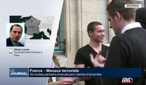 Six lycées parisiens évacués pour alertes à la bombe