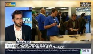 La Minute Tech: Un site fait planter tous les smartphones et tablettes Apple ou Android - 26/01