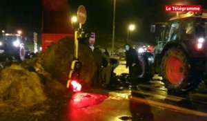 Agriculteurs. Les feux de la nuit à Quimper