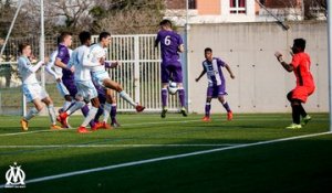 U17 National - OM 5-0 Toulouse : le but de Malik Ousfane (47e)