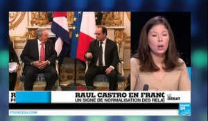 Raul Castro en France : un signe de normalisation des relations avec l'Occident