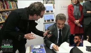 Nicolas Sarkozy taquiné par Cyrille Eldin dans "Le grand journal" - Regardez