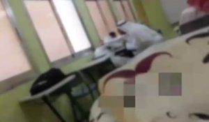 Violence scolaire: un professeur filmé en train de tabasser un élève