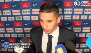 Marquinhos heureux pour Cavani