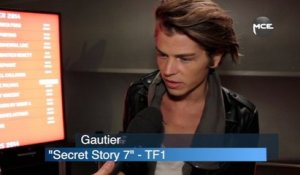 Lauriers TV Awards 2014 : Gautier de Secret Story 7 se confie à MCE