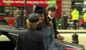 Kate Middleton, marraine des Cadets de l'Air, assiste à une cérémonie-anniversaire
