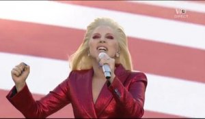Super Bowl : Lady Gaga chante l'hymne américain