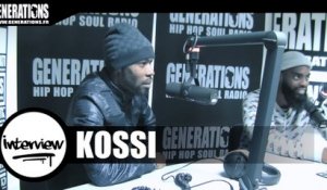 Kossi - Interview #LeDiamantaire (Live des studios de Generations)