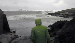Un couple de retraités emporté par les vagues dans le Finistère