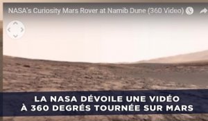 La NASA dévoile une vidéo à 360 degrés tournée sur Mars