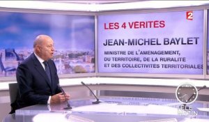 Les 4 Vérités - Jean-Michel Baylet : Hollande, "candidat légitime" pour 2017
