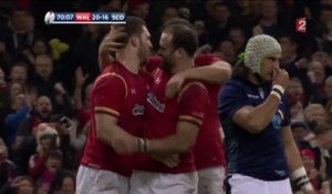 VIDEO. Pays de Galles-Ecosse : North et sa vitesse plient le match pour les Gallois !