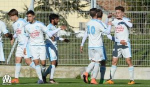 U17 National - OM 6-0 GFC Ajaccio : le but de Kevan Mezine (10e)