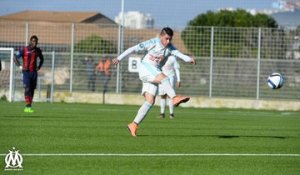 U17 National - OM 6-0 GFC Ajaccio : le but de Mathieu Buech (25e)