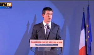 Valls assume des "positions irréconciliables" avec la gauche de la gauche