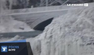 Quand l'hiver fait geler les chutes du Niagara