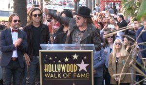 Spanish Rock Group Mana Receives Star On Hollywood Walk Of Fame