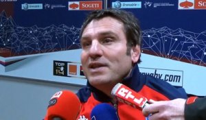 Fabrice Landreau après FCG-Racing : "Le résultat est cruel mais pas injuste"