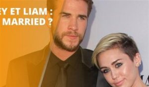 Miley Cyrus, femme mariée ?