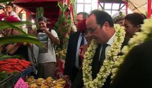 Polynésie : François Hollande reconnaît l'impact des essais nucléaires