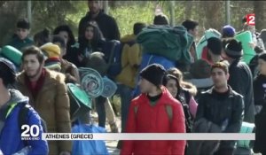 Migrants : des milliers de réfugiés au coeur d'Athènes