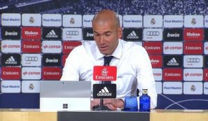 26e j. - Zidane : "Le championnat est terminé"
