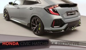 Honda Civic 5 portes concept en direct du salon de Genève 2016