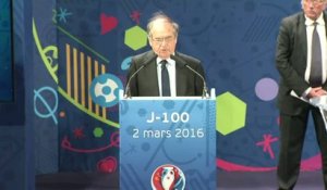 Foot - Euro : Le Graët «Une pensée énorme pour Michel Platini»