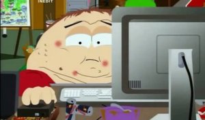 Cartman le gamer fait caca à l'ordinateur