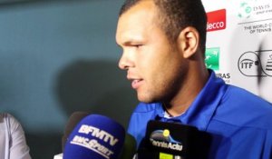 Coupe Davis 2016 - Jo-Wilfried Tsonga : "On s'est régalé en Guadeloupe"