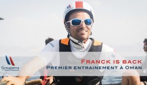 Franck is back - Premier entrainement à Oman