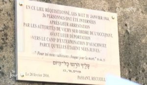 Rafle de janvier 1944 : Une plaque commémorative (Vendée)