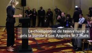 Dopage : Maria Sharapova contrôlée positive