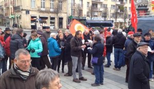 Des retraités du Calvados manifestent à Caen