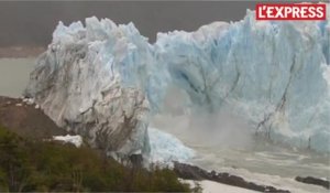 Argentine: la rupture impressionnante du glacier du Perito Moreno