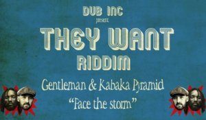 Gentleman & Kabaka Pyramid - Face the Storm ("They Want Riddim" Produced by DUB INC)