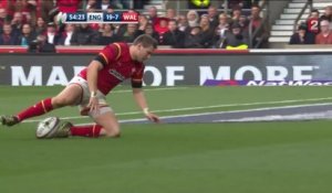 VIDEO. Angleterre-Pays de Galles : Le contre malicieux de Biggar pour l’essai de l’espoir