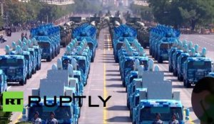 Parade militaire pour fêter le 70e anniversaire de la victoire chinoise lors de la Seconde Guerre mondiale