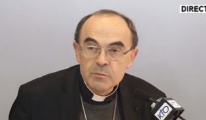 Cardinal Barbarin : «Jamais je n'ai couvert le moindre acte de pédophilie»