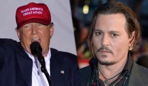 Johnny Depp traite Donald Trump de sale gosse