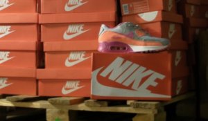 La police belge a saisi 62.796 fausses paires de chaussures de sport Nike