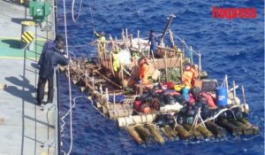 Kon Tiki 2: l'équipage du radeau secouru au large du Pacifique