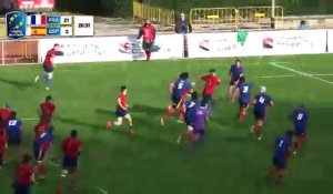 Replay M1 rugby europe U18 championship FRANCE v SPAIN