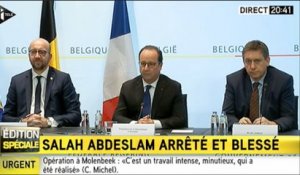 Hollande: la France va demander "très vite" l'extradition de Salah Abdeslam