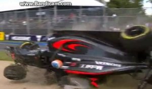 L'impressionnant crash d'Alonso au Grand Prix d'Australie
