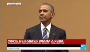 Cuba : revivez le discours historique de Barack Obama "nous entrons dans une nouvelle ère"