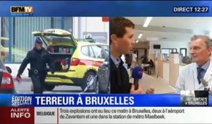 8 personnes en urgence absolue au services des urgences de l'hôpital à Bruxelles