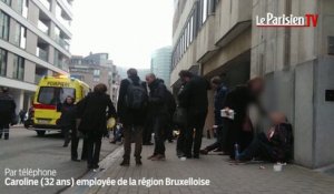 Bruxelles : « J'ai vu des gens en sang » témoigne une voyageuse du métro