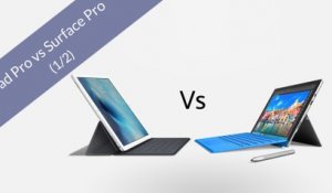 iPad Pro vs Surface Pro 4 : le match ! (1/2)