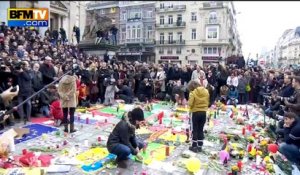 Bruxelles rend hommage aux victimes des attentats